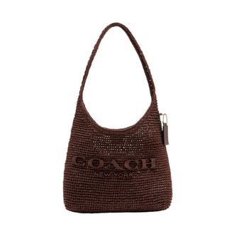 Coach Brooklyn Shoulder Bag 28 - Dames - Tassen - Bruin - Maat: ONE Size Leer
