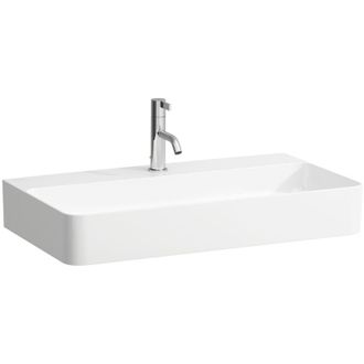 Laufen Lavabo Laufen Val, Encastrado, 1 Agujero Para Grifo, Sin