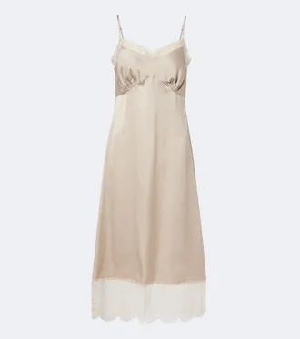 Simone Rocha Satin slip dress
