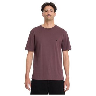 Volcom Stone Blanks Basic S/S Tee T-Shirt f&uuml;r Herren | lila
