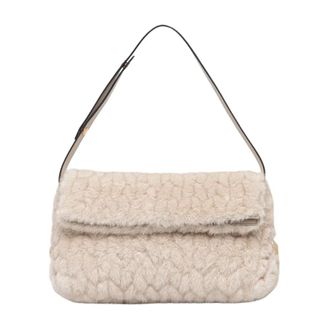 Liu Jo Tassen, Dames, Beige, ONE Size, Polyester, Pochette