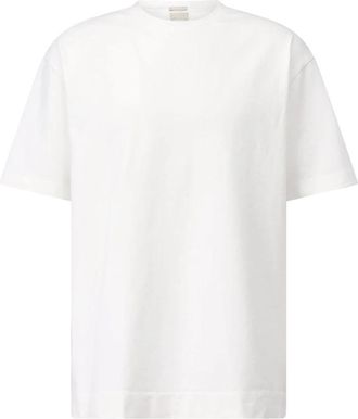 Massimo Alba Nevis Oversized T-Shirt - Heren - T-shirts - Wit - M - Katoen - Tops