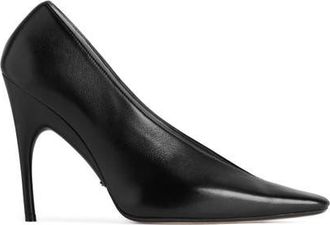 Balenciaga Duchesse Pointed Toe Pump in Black at Nordstrom, Size 11Us