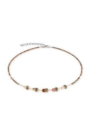 Coeur de Lion Sparkling Princess Necklace in Mocha Mousse at Nordstrom