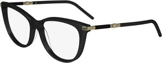 Longchamp Zwarte Brillen Montuur - unisex - Brillen - Zwart - 53 MM - Accessoires