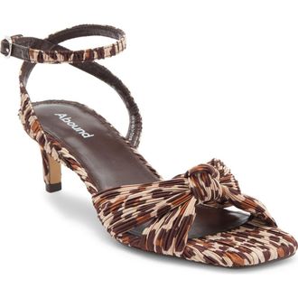 Abound Diana Kitten Heel Sandal in Tan Leopard at Nordstrom Rack, Size 7.5