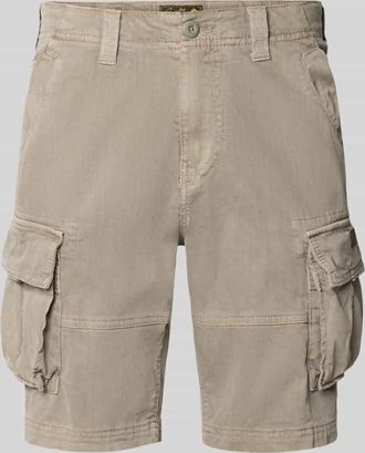Superdry Straight Fit Shorts mit Cargo-Taschen Modell Core in Khaki, Gr&ouml;&szlig;e 28