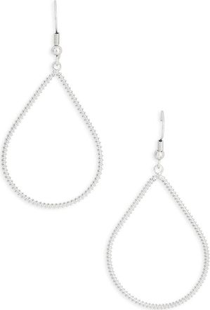 Karine Sultan Open Teardrop Earrings in Silver at Nordstrom Rack