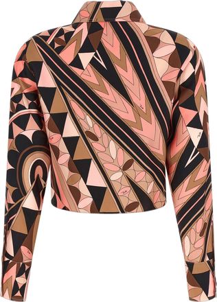 Emilio Pucci Womens Multicolor Silk Blouse