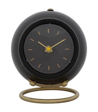 Charme 1921 Black Ball Table Clock 16x13x19 cm