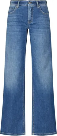 Cambio Jeans, Dames, Blauw, XS L33, Katoen, Comfort Fit Jeans Tess