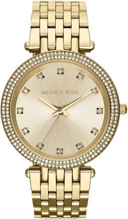 Michael Kors Darci Horloge - Dames - Horloges - Geel - ONE Size - Accessoires
