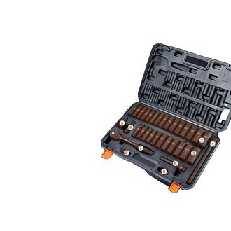OEM Juego De Llaves De Impacto, Acero Aleado Duradero, Compatibilidad Vers&aacute;til, Cr-v, 33 Piezas