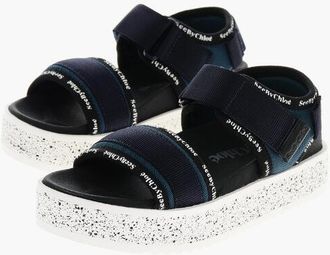 Chloé SEE BY Logoed Sandals With Strap Closure size 37