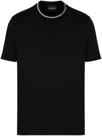 Emporio Armani T-shirt con stampa - Nero
