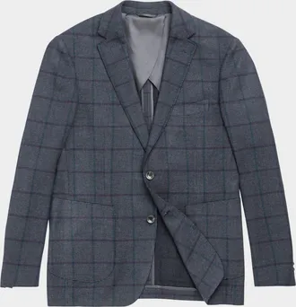 Rodd & Gunn Men & apos;s Campbell Point Check Hopsack Wool Jacket