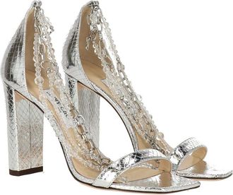 Jimmy Choo London Neena 100 Leather Sandal