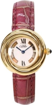 Cartier Pre-owned Vintage Polshorloge - Dames - Vintage Horloges - Roze - ONE Size - Vintage