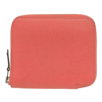 Herm&egrave;s Pre-owned Hermes Epsom Silk In Compact Wallet Ladies 9CESBAS7ZZ077X2N