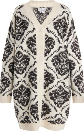 Usha Vest Dames Cr&egrave;me veelkleurig