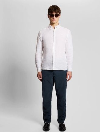 Lyle & Scott Lyle And Scott Mens Fine Rib Corduroy Trousers - Black