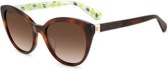 Kate Spade New York Amberlee/S 1NR/HAS Womens Sunglasses Tortoiseshell Size 55