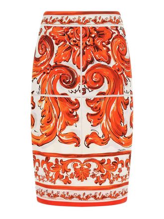 Dolce & Gabbana maiolica skirt