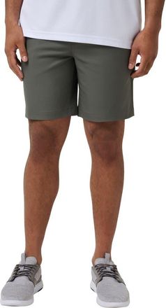 Travis Mathew OTC 2.0 Flat Front Shorts in Dark Olive at Nordstrom, Size 35