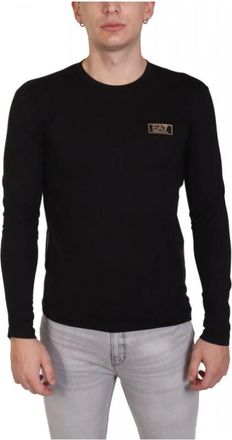 Emporio Armani Gold Label T-Shirt - Heren - Longsleeves - Zwart - M - Tops