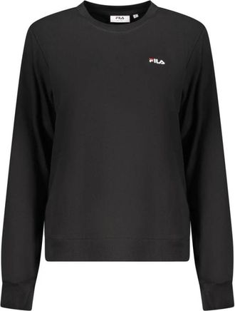 Fila Lierna Sweatshirt - Dames - Sweatshirts - Zwart - M - Katoen - Hoodies & sweatvesten