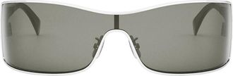 Celine Maxi Metal Triomphe - unisex - Zonnebrillen - Grijs - ONE Size - Accessoires