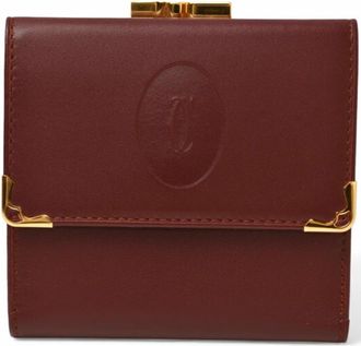 Cartier Must Bordeaux Wallet (Tri-Fold) (Pre-Owned)
