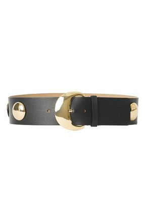 B-Low The Belt Bence Leather Belt in Black Gold at Nordstrom, Size X-Large