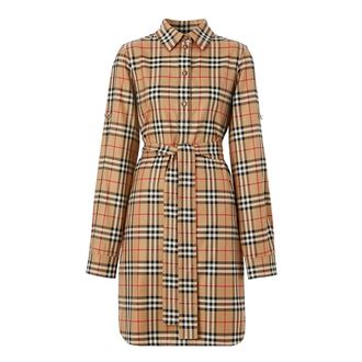 Burberry Dames, Jurken, Veelkleurig, Maat: XL