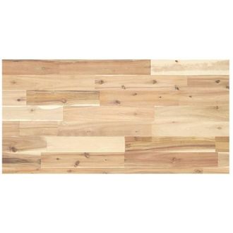 vidaXL Estante Flotante Madera Maciza De Acacia Sin Tratar 60x40x4 Cm Vidaxl