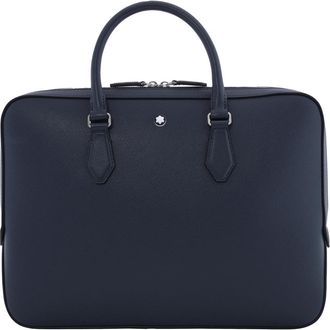 Montblanc Ink Blue Sartorial Thin Leather Document Case