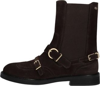 Fred De La Bretoniere Dames, Schoenen, Bruin, Maat: 39 EU Leer