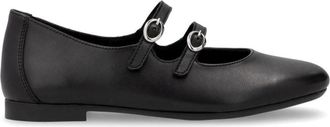 Remonte Ballerina met bandjes - Dames - Ballerinas - Zwart - 38 EU - Schoenen
