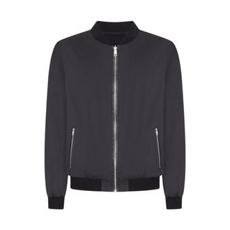Dolce & Gabbana Heren, Jassen, Zwart, Maat: XS Zijde