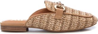 Xti Womens Flat Clogs In Taupe