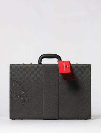 Sprayground Valigia Spritz Black Sprayground in pelle sintetica saffiano a scacchi