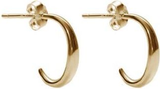Argento Vivo Small Oval J-Hoop Earrings in Gold at Nordstrom Rack