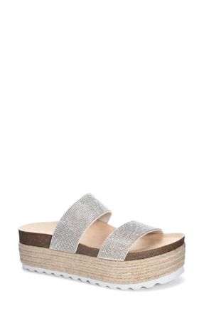 Dirty Laundry Womens Preach Sandals In Silver