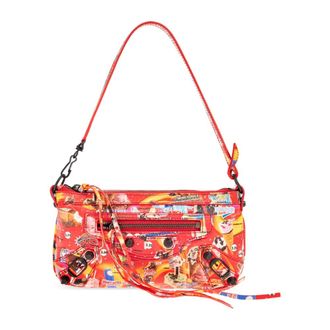 Balenciaga Shoulder Bags, female, Red, Size: ONE SIZE Le City Bag