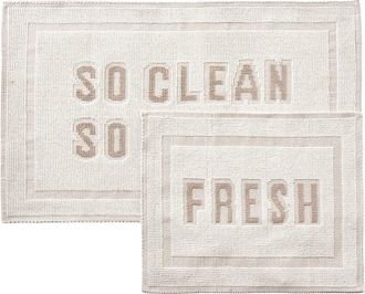 Bella Maison Clean & Fresh Bath Mat Set