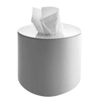 Alessi Tissue box Birillo - White - PMMA - Designer Piero Lissoni
