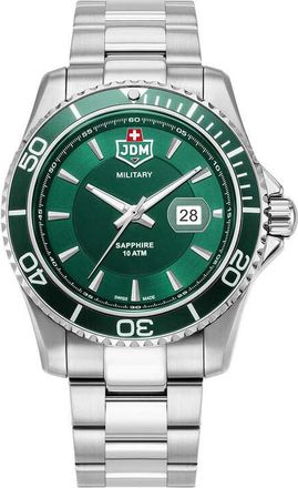 JDM Military Sierra Green Dial Mens Watch JDM-WG022-02