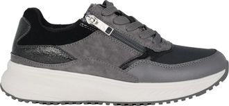 Waldl&auml;ufer Wijde pasvorm vetersneaker - Grijs - Dames - Sneakers - Grijs - 39 EU - Schoenen