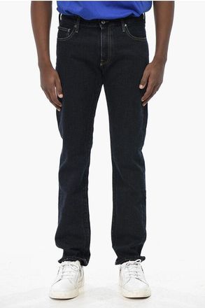 Off-white Skinny Fit Jeans DIAG Dark Wash Denim 16cm size 32