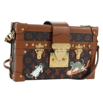 Louis Vuitton Pre-owned Vintage Monogram Schoudertas - Dames - Pre-owned - Bruin - Maat: ONE Size